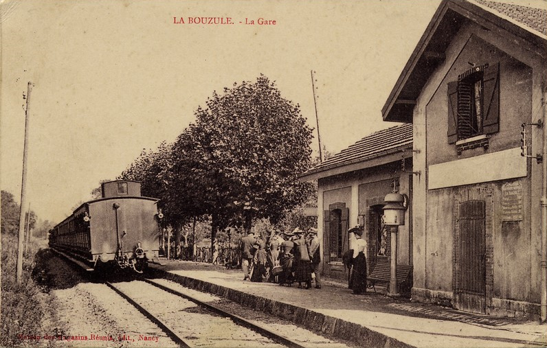 Gare de La Bouzule après la Grande Guerre 